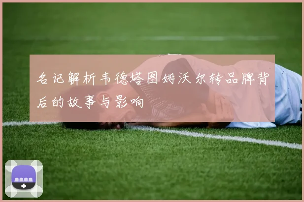 名记解析韦德塔图姆沃尔转品牌背后的故事与影响